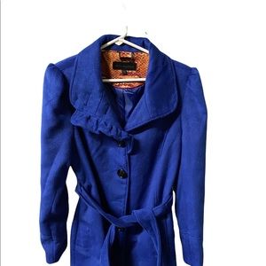 Cobalt Blue Steve Madden Coat